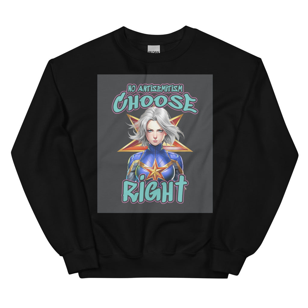 Choose Right | Antisemitism | Unisex Sweatshirt Jouparty
