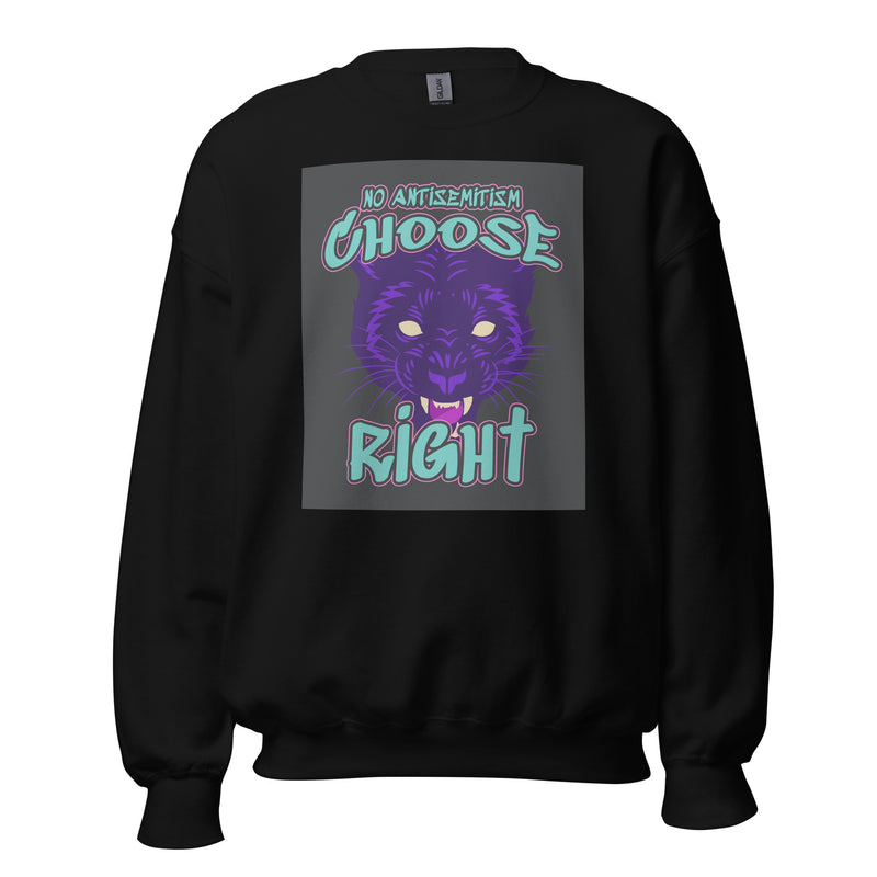 Choose Right | Antisemitism | Unisex Sweatshirt