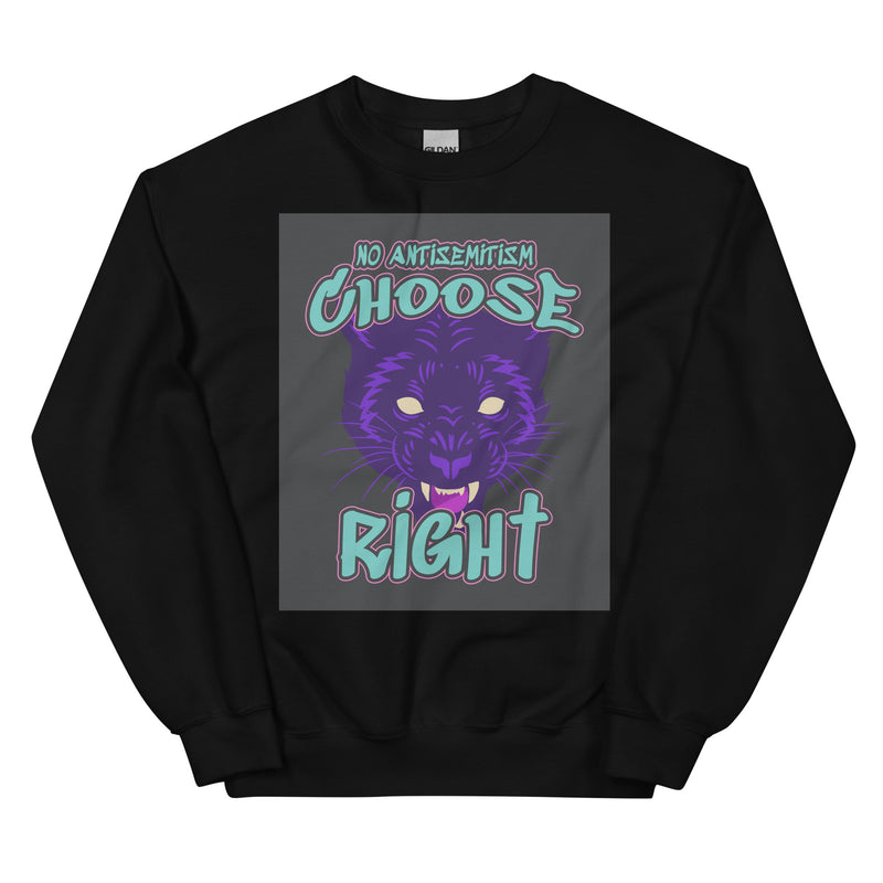 Choose Right | Antisemitism | Unisex Sweatshirt