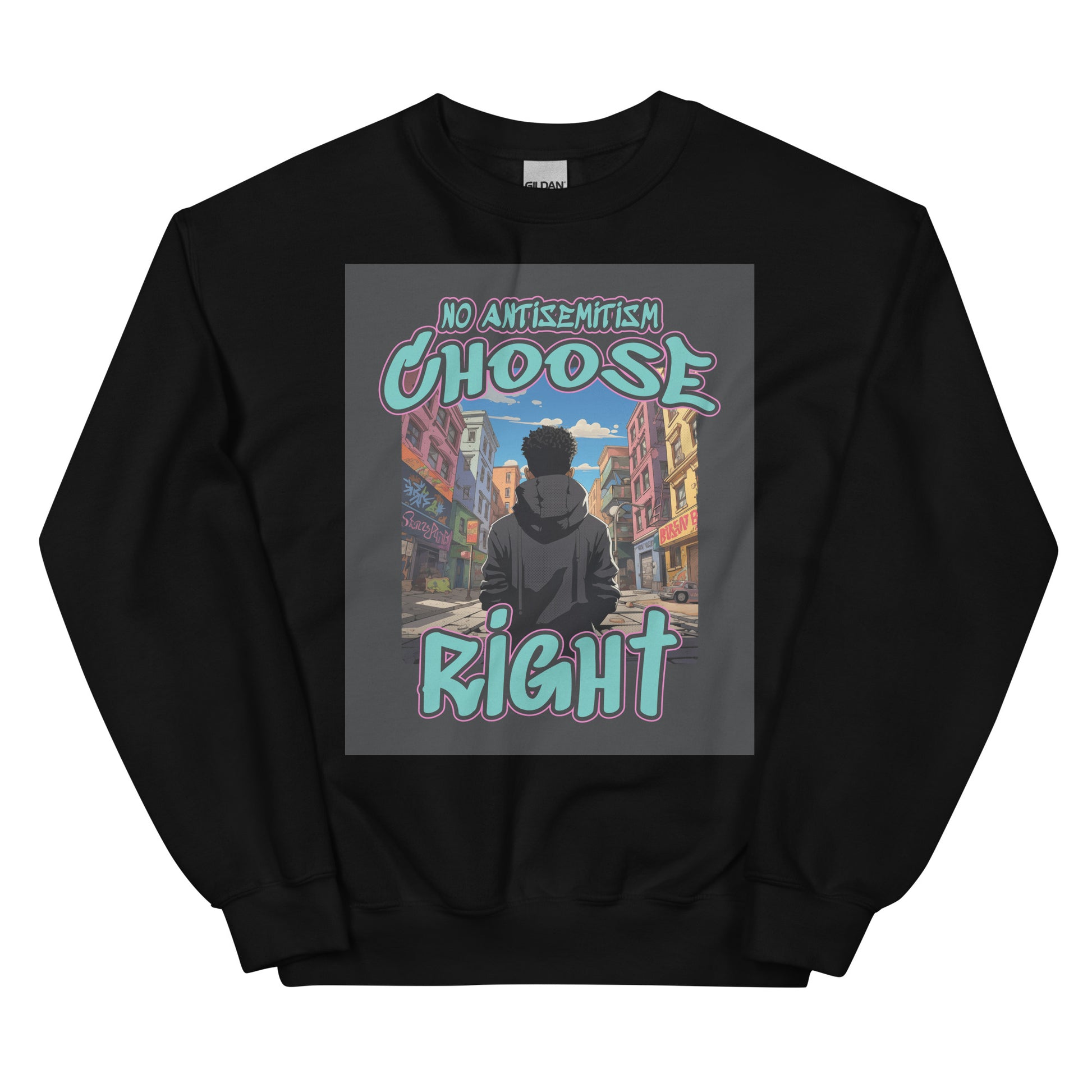 Choose Right | Antisemitism | Unisex Sweatshirt Jouparty