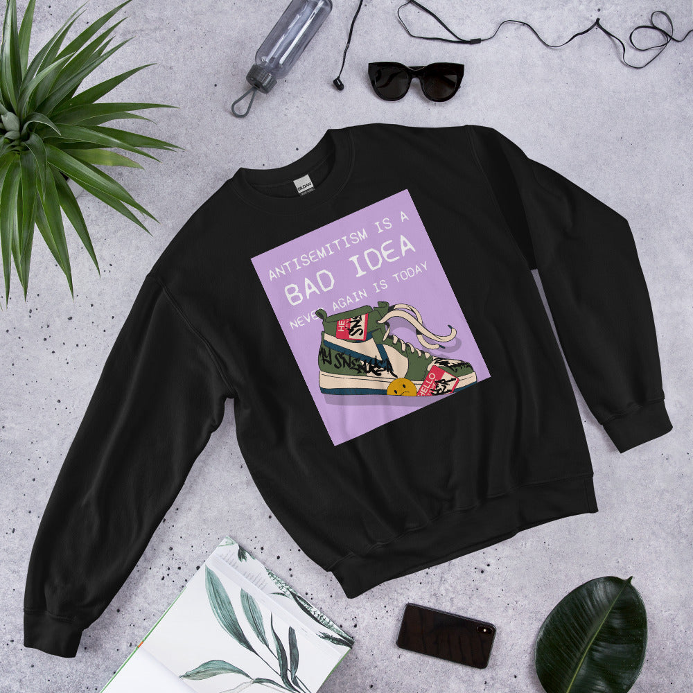 Bad Idea | Antisemitism | Unisex Sweatshirt Jouparty