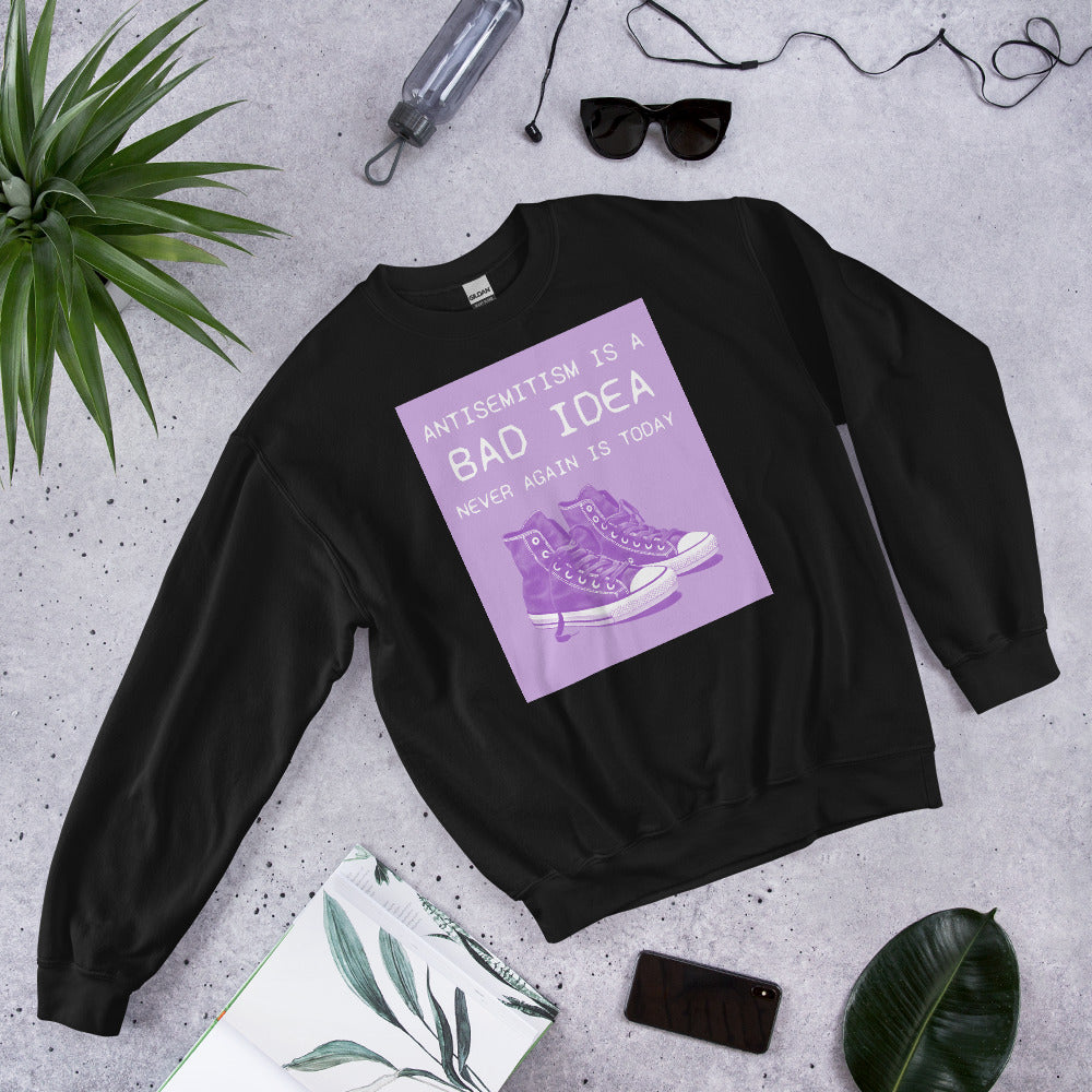 Bad Idea | Antisemitism | Unisex Sweatshirt Jouparty
