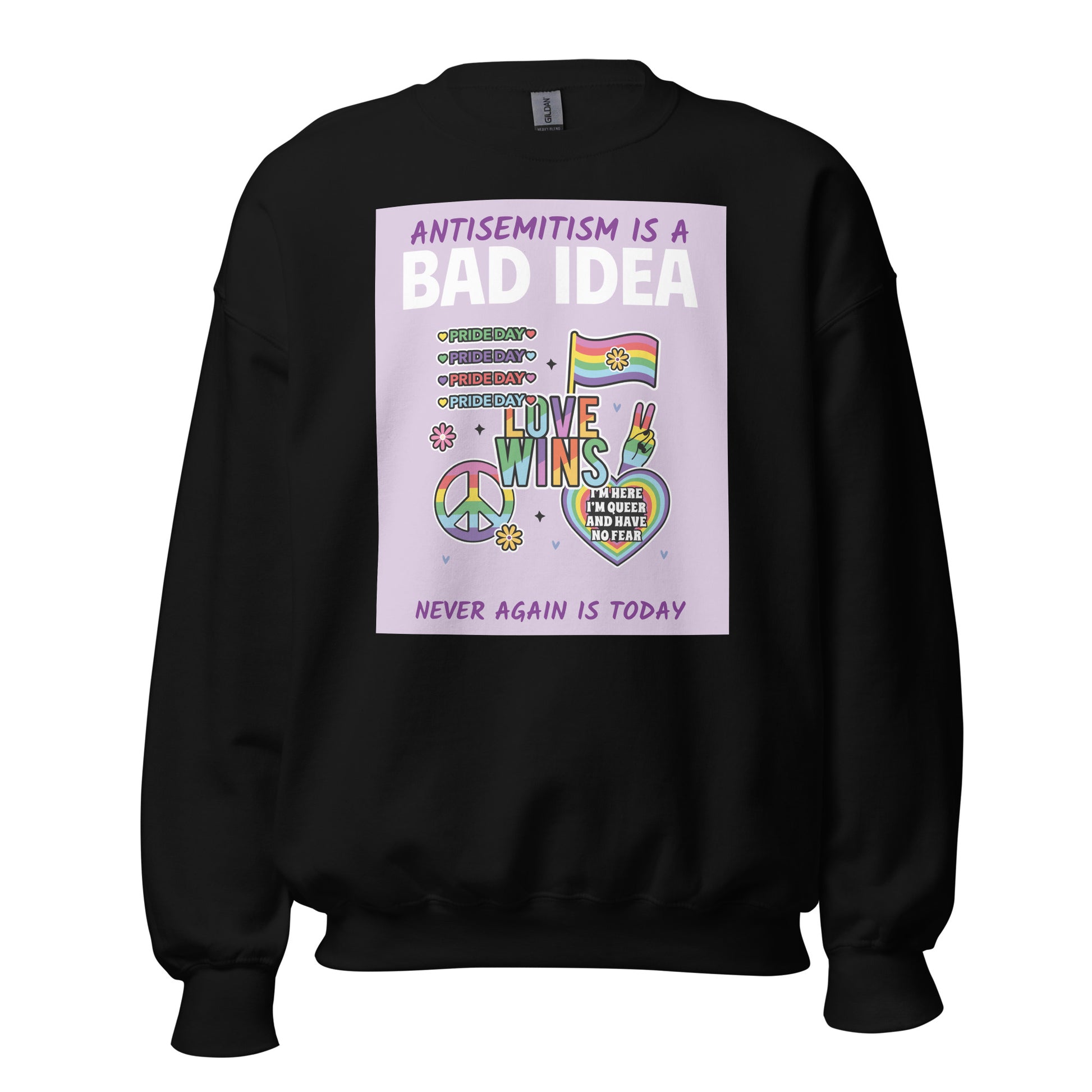 Bad Idea | Antisemitism | Unisex Sweatshirt Jouparty