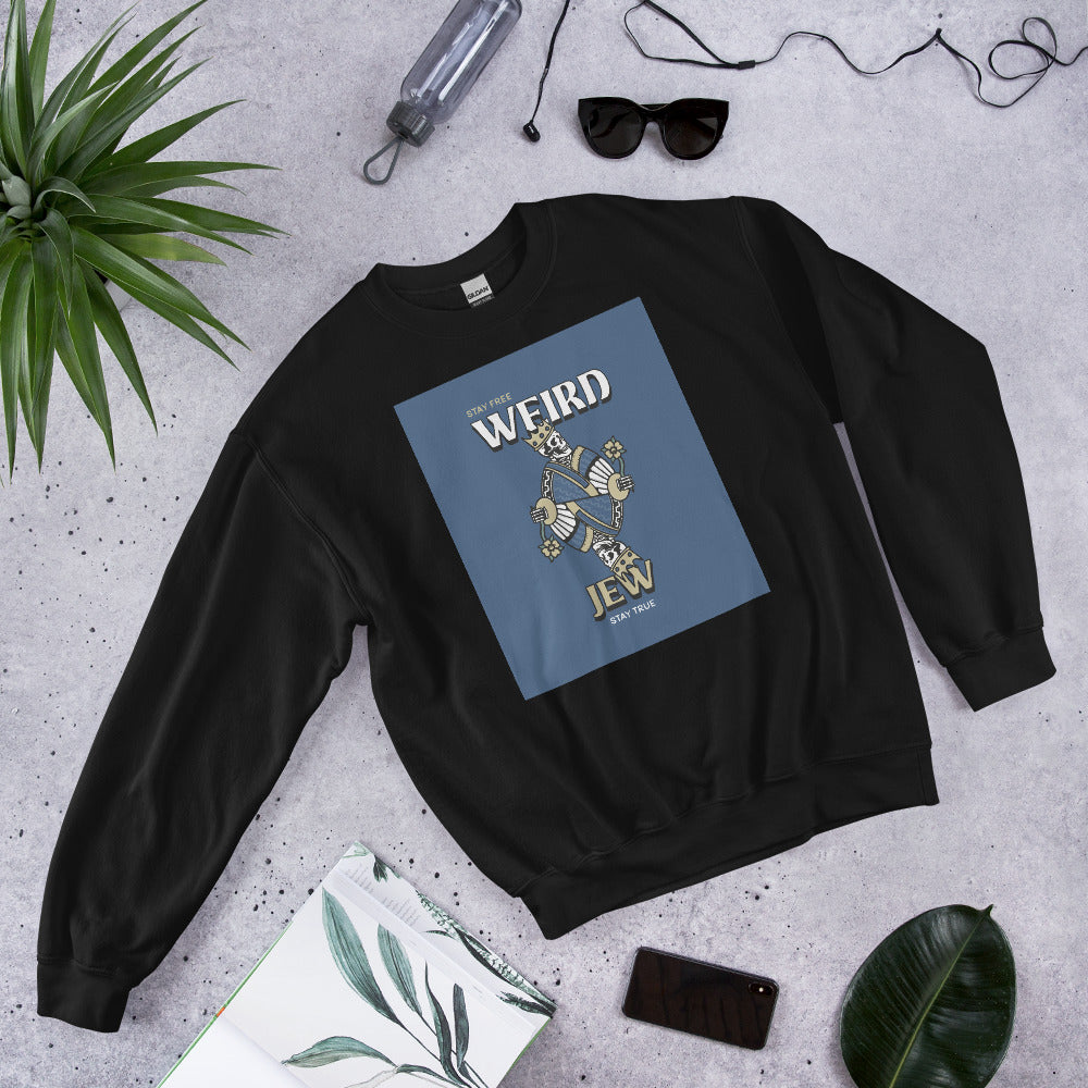 Weird Jews | Unisex Sweatshirt Jouparty