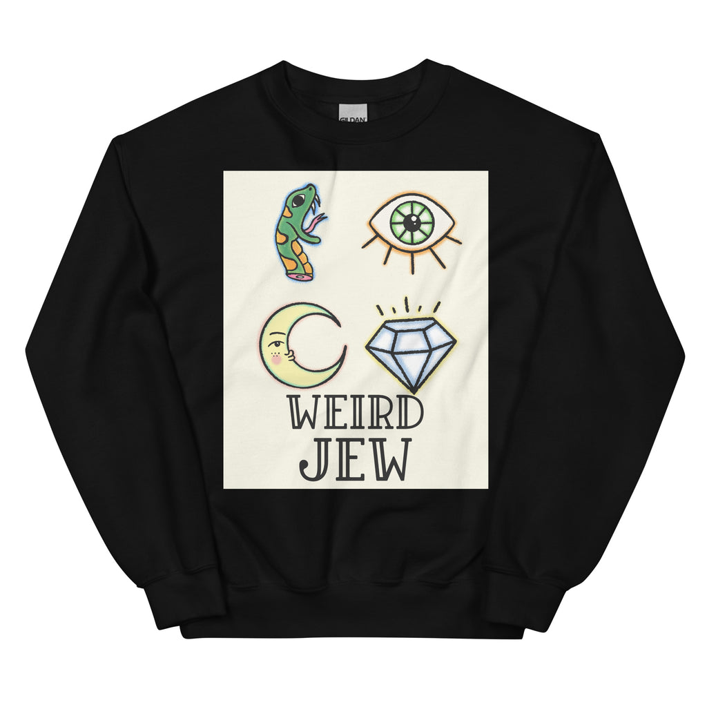 Weird Jews | Unisex Sweatshirt Jouparty