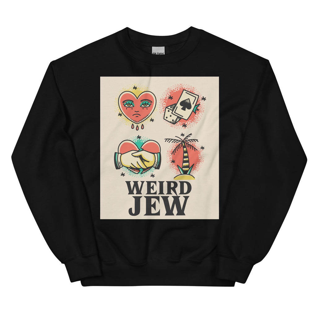Weird Jews | Unisex Sweatshirt Jouparty