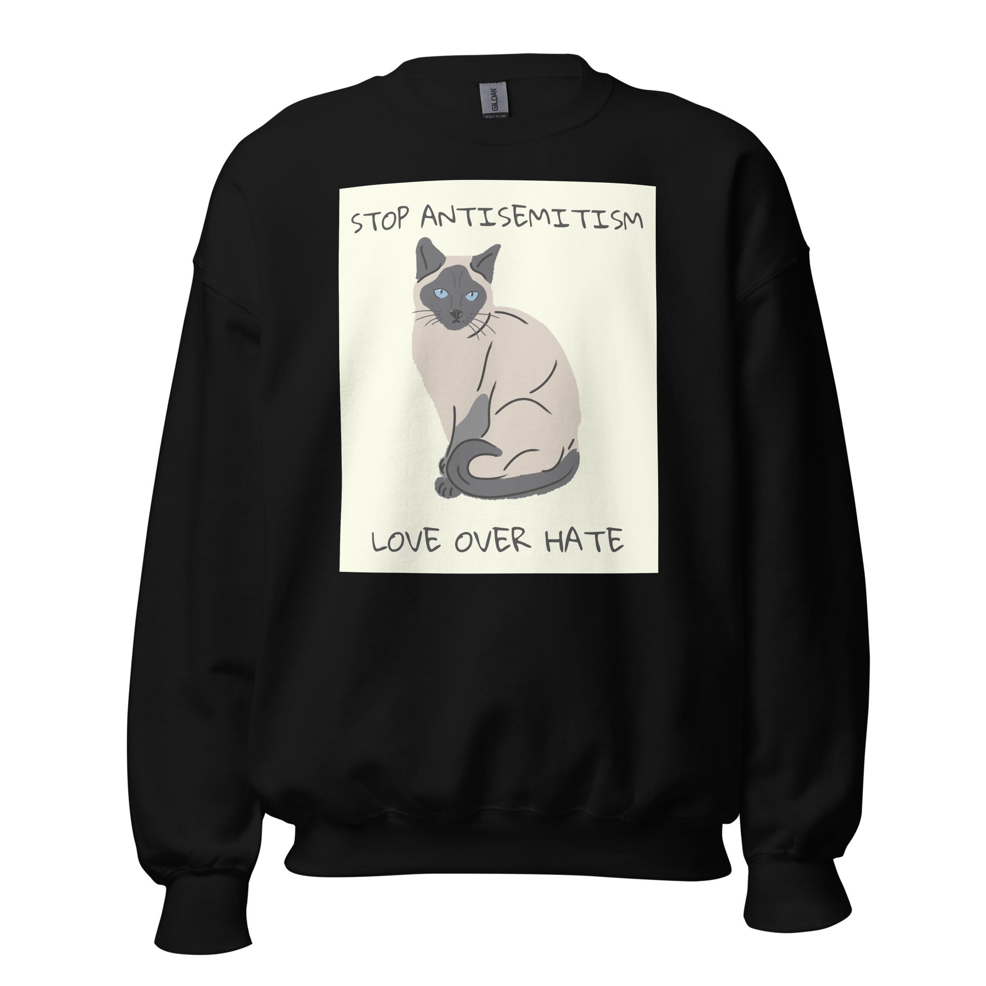 Funny Cat Story | Antisemitism | Unisex Sweatshirt Jouparty