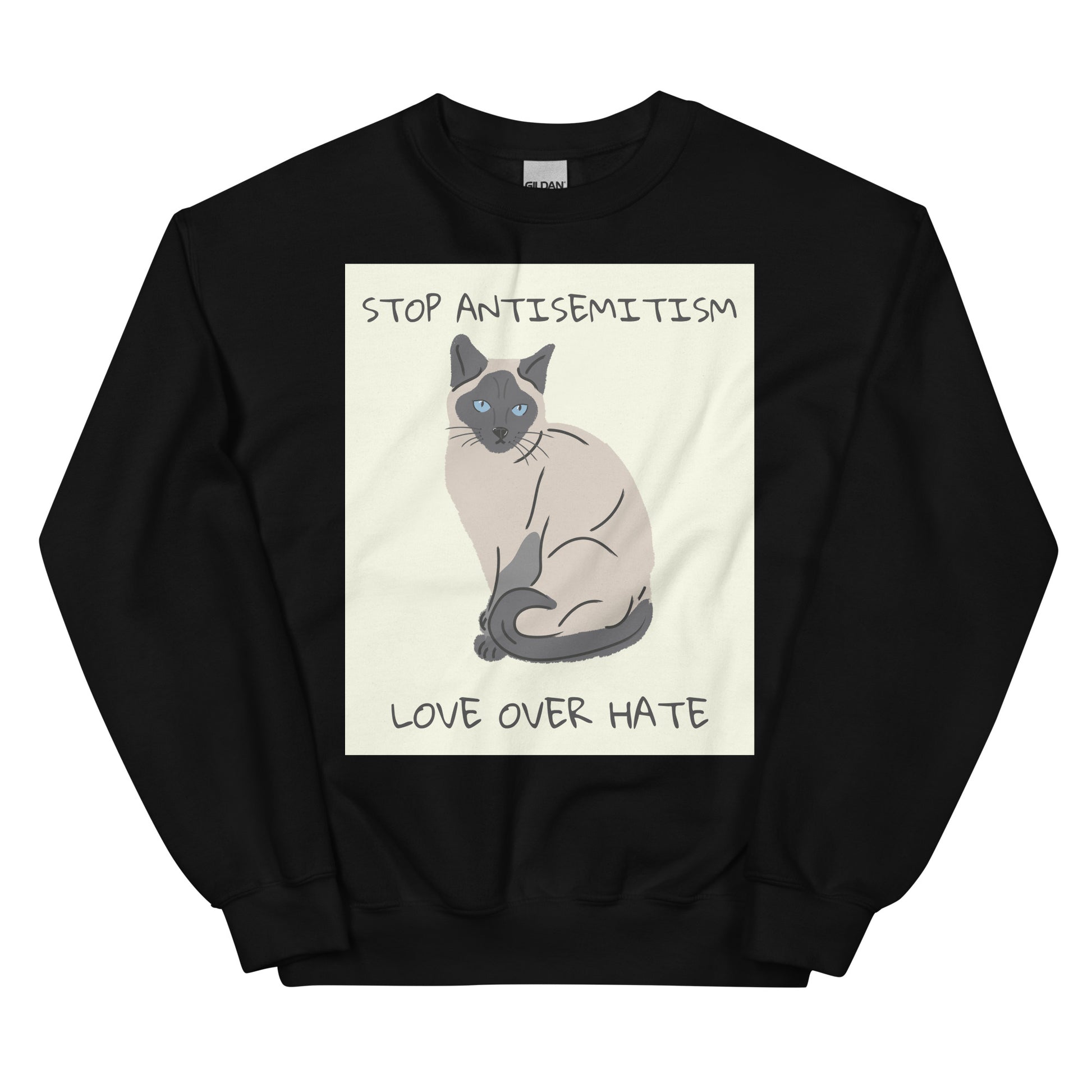 Funny Cat Story | Antisemitism | Unisex Sweatshirt Jouparty
