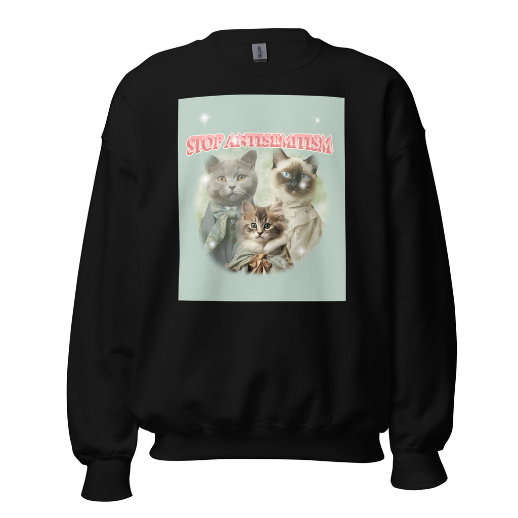 Funny Cat Story | Antisemitism | Unisex Sweatshirt Jouparty