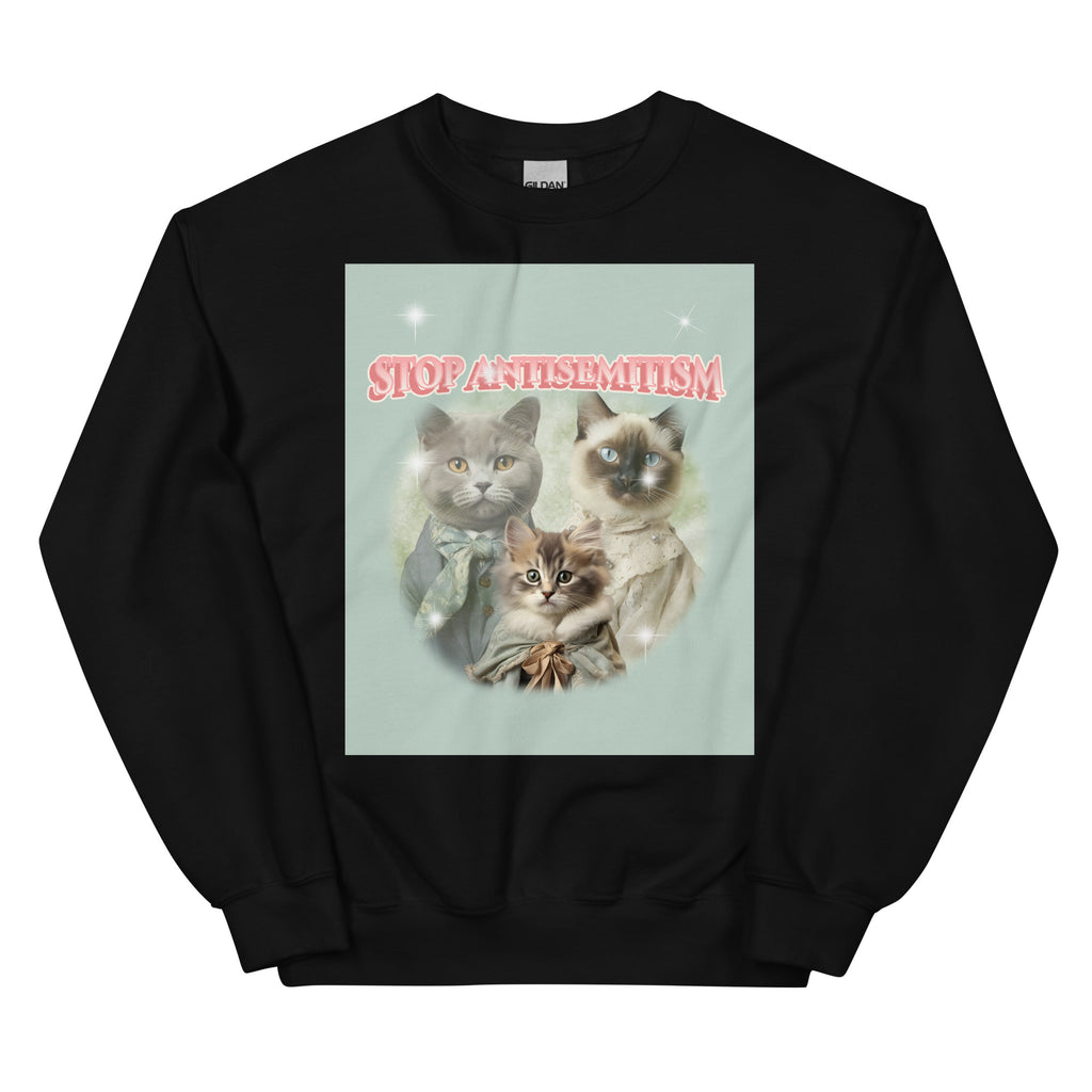 Funny Cat Story | Antisemitism | Unisex Sweatshirt Jouparty