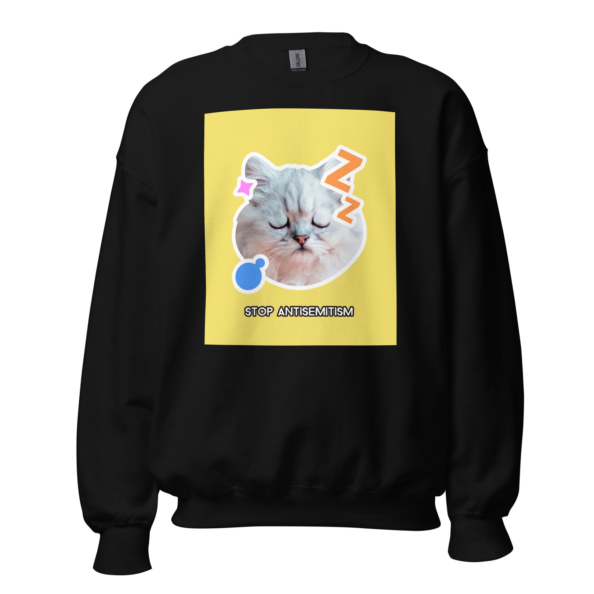 Funny Cat Story | Antisemitism | Unisex Sweatshirt Jouparty