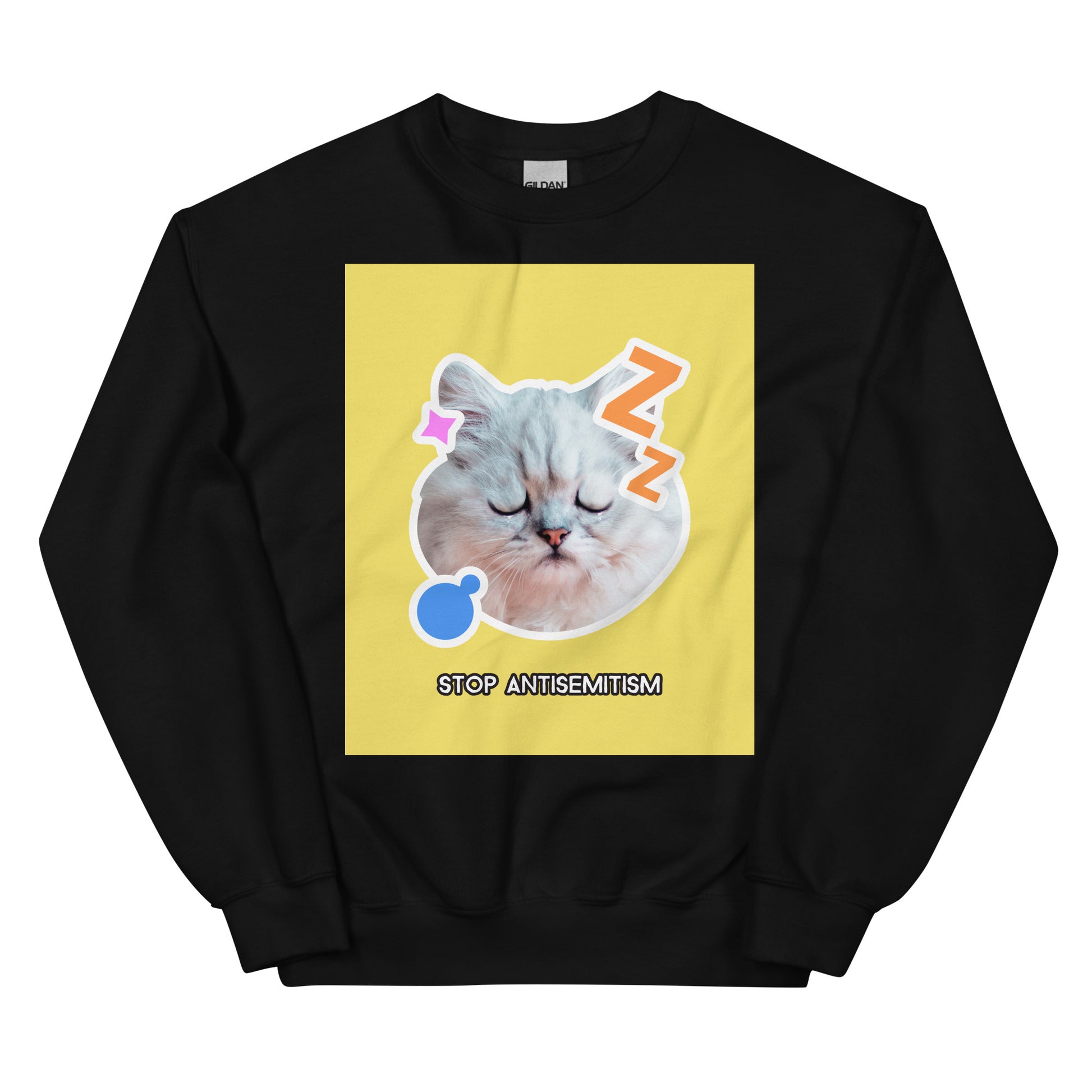 Funny Cat Story | Antisemitism | Unisex Sweatshirt Jouparty
