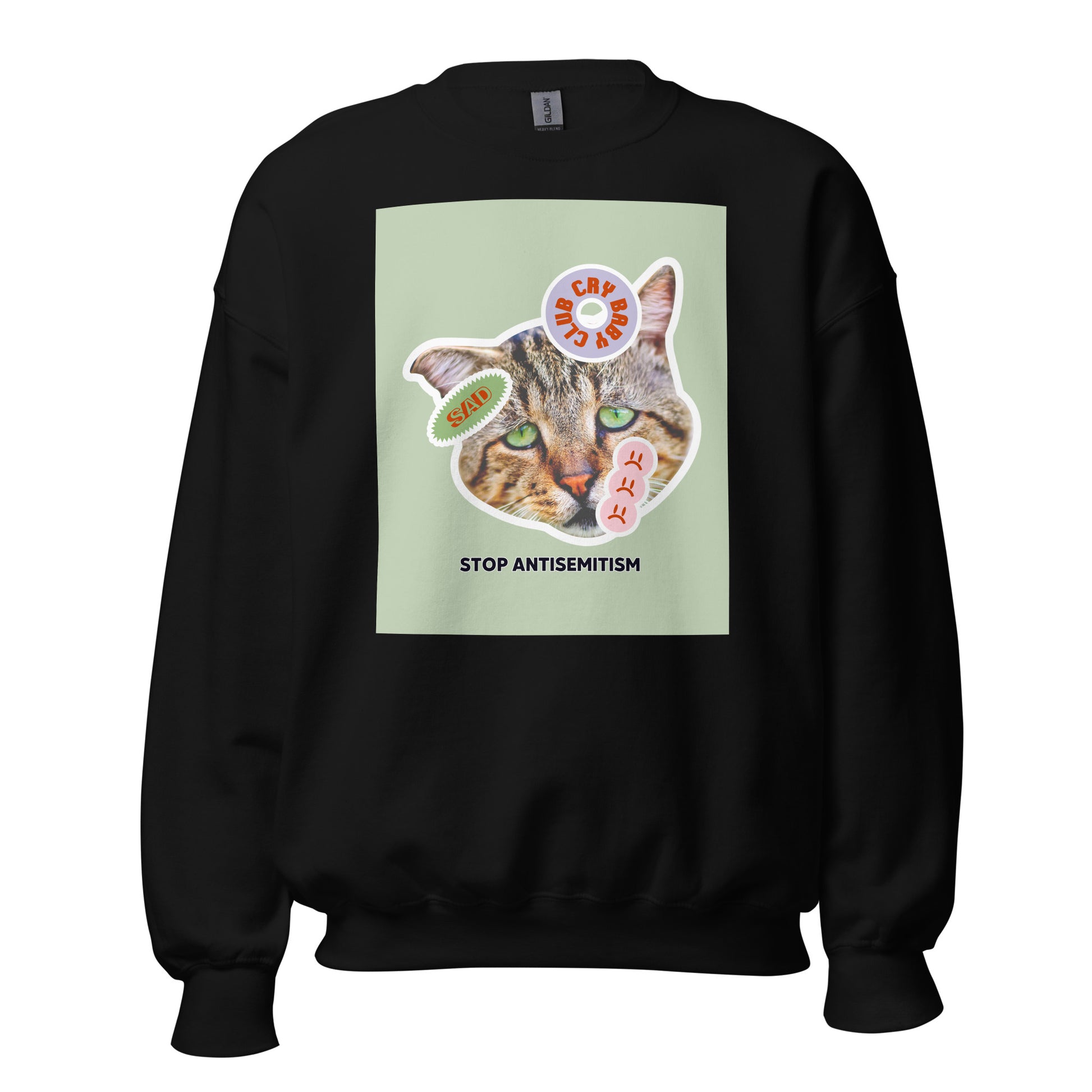Funny Cat Story | Antisemitism | Unisex Sweatshirt Jouparty