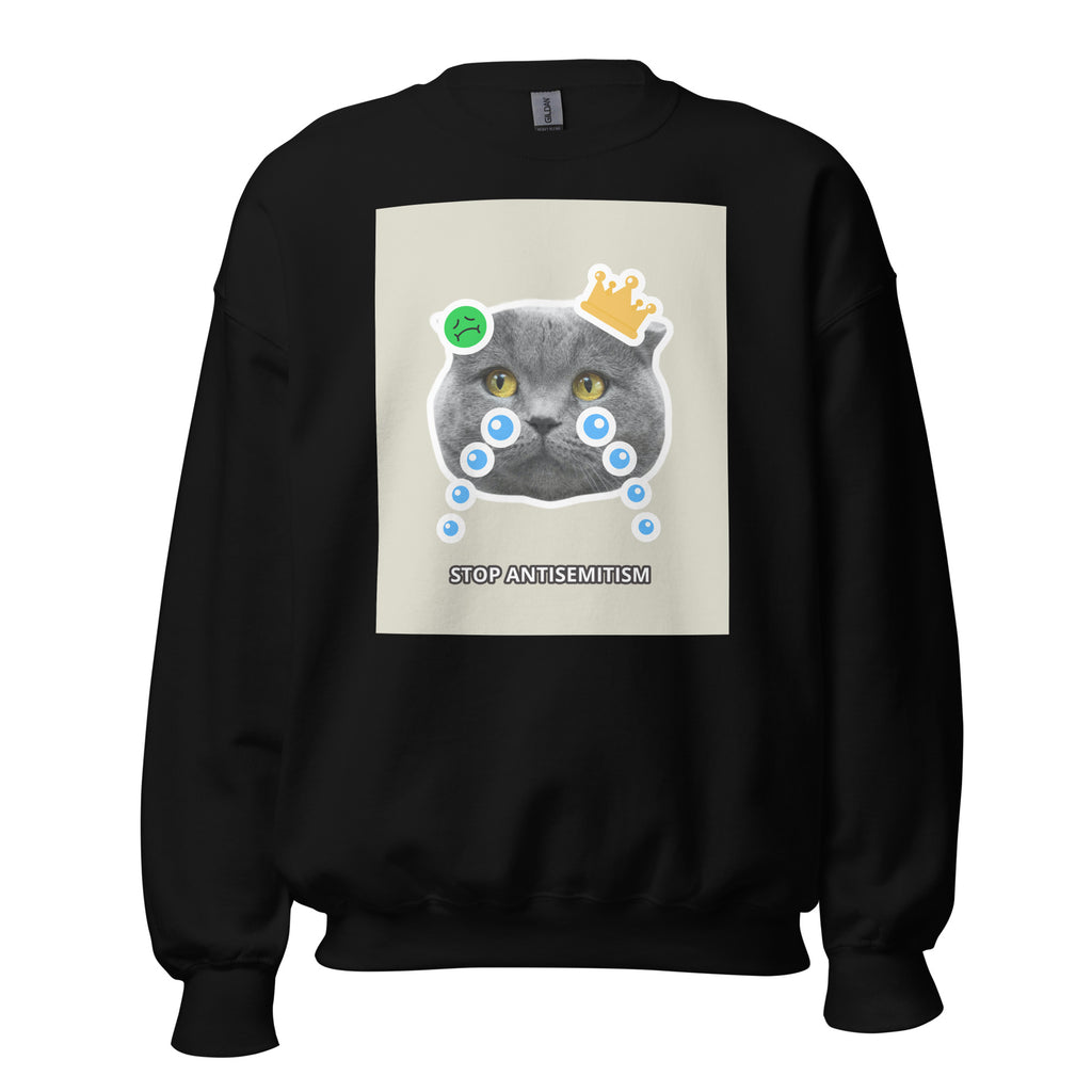 Funny Cat Story | Antisemitism | Unisex Sweatshirt Jouparty
