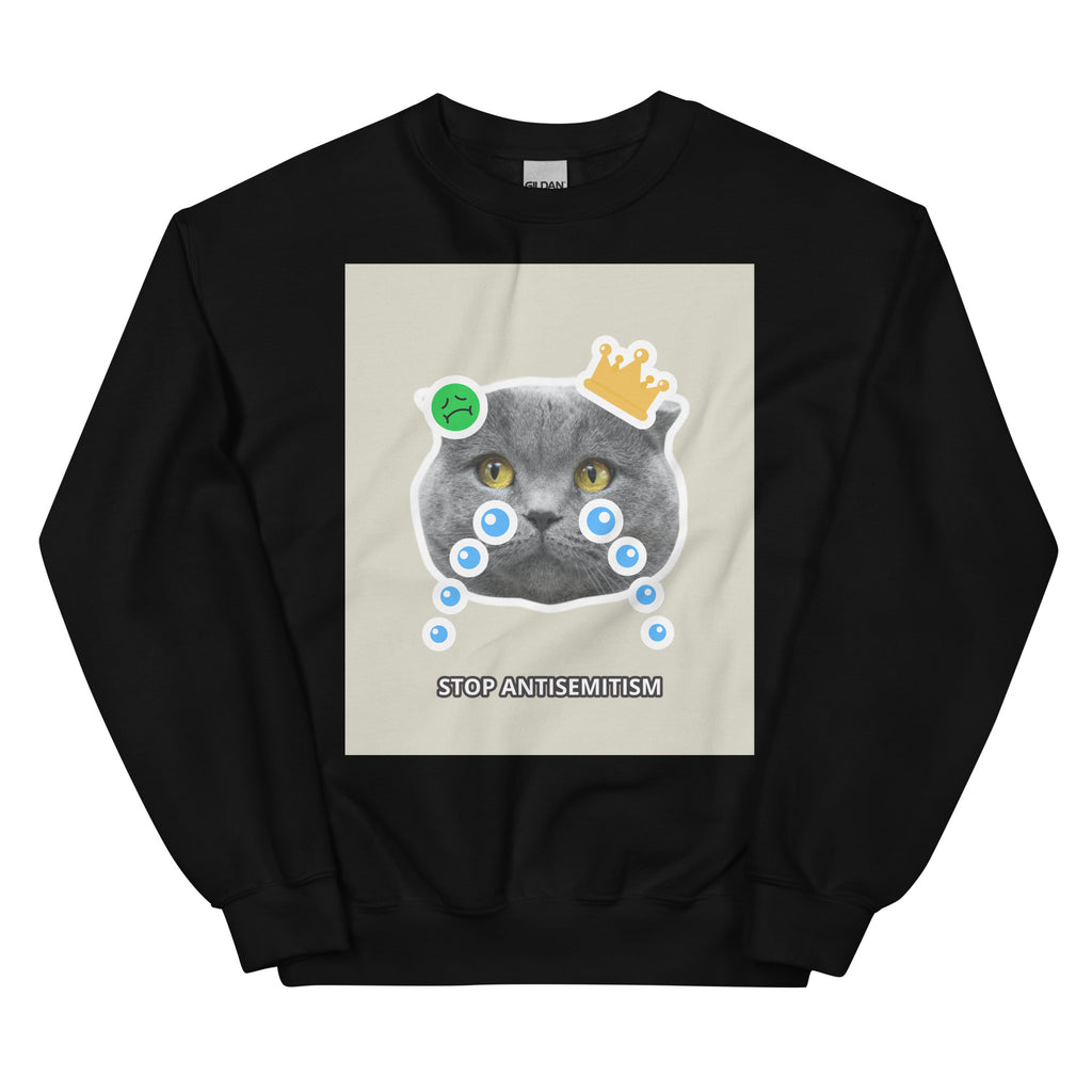 Funny Cat Story | Antisemitism | Unisex Sweatshirt Jouparty