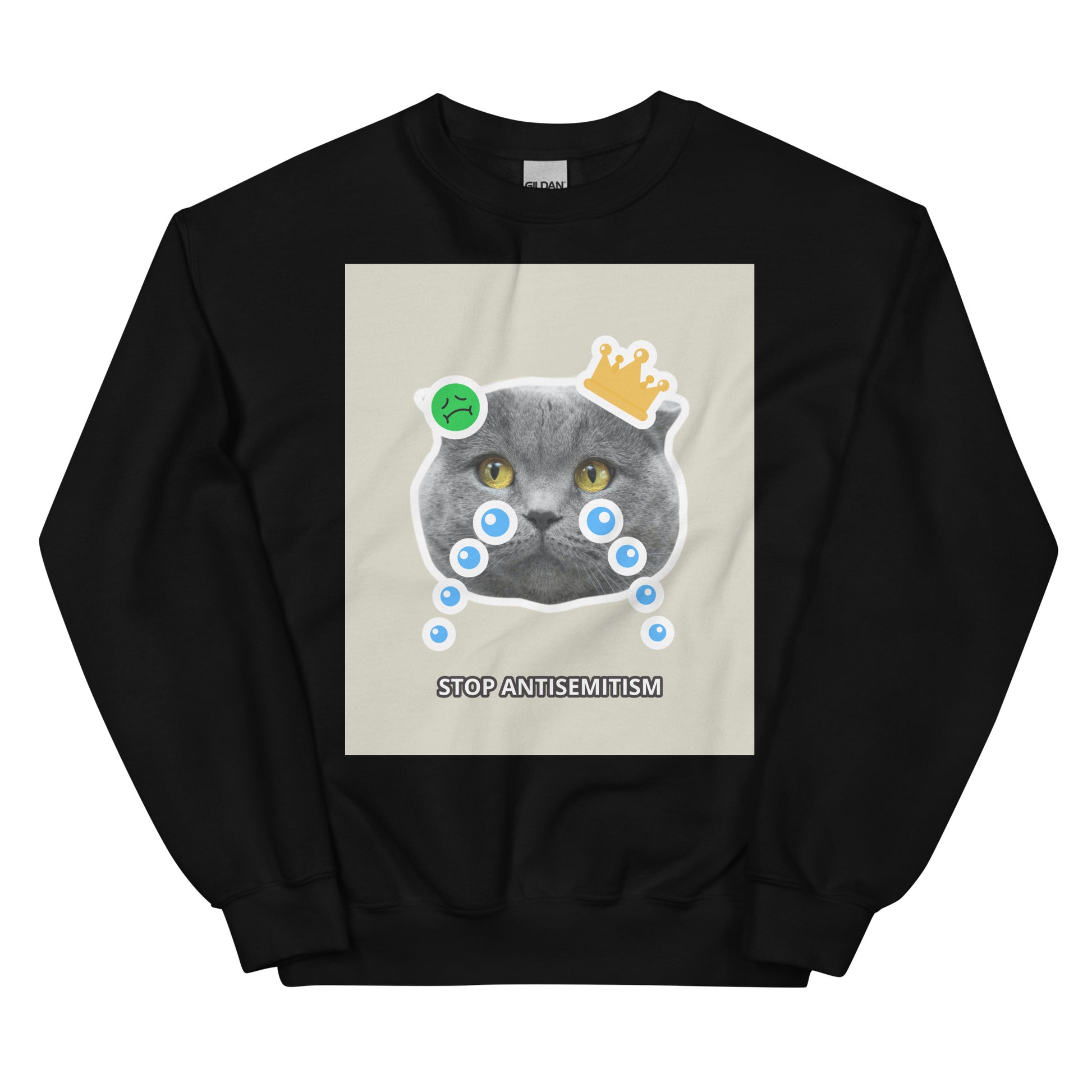 Funny Cat Story | Antisemitism | Unisex Sweatshirt Jouparty