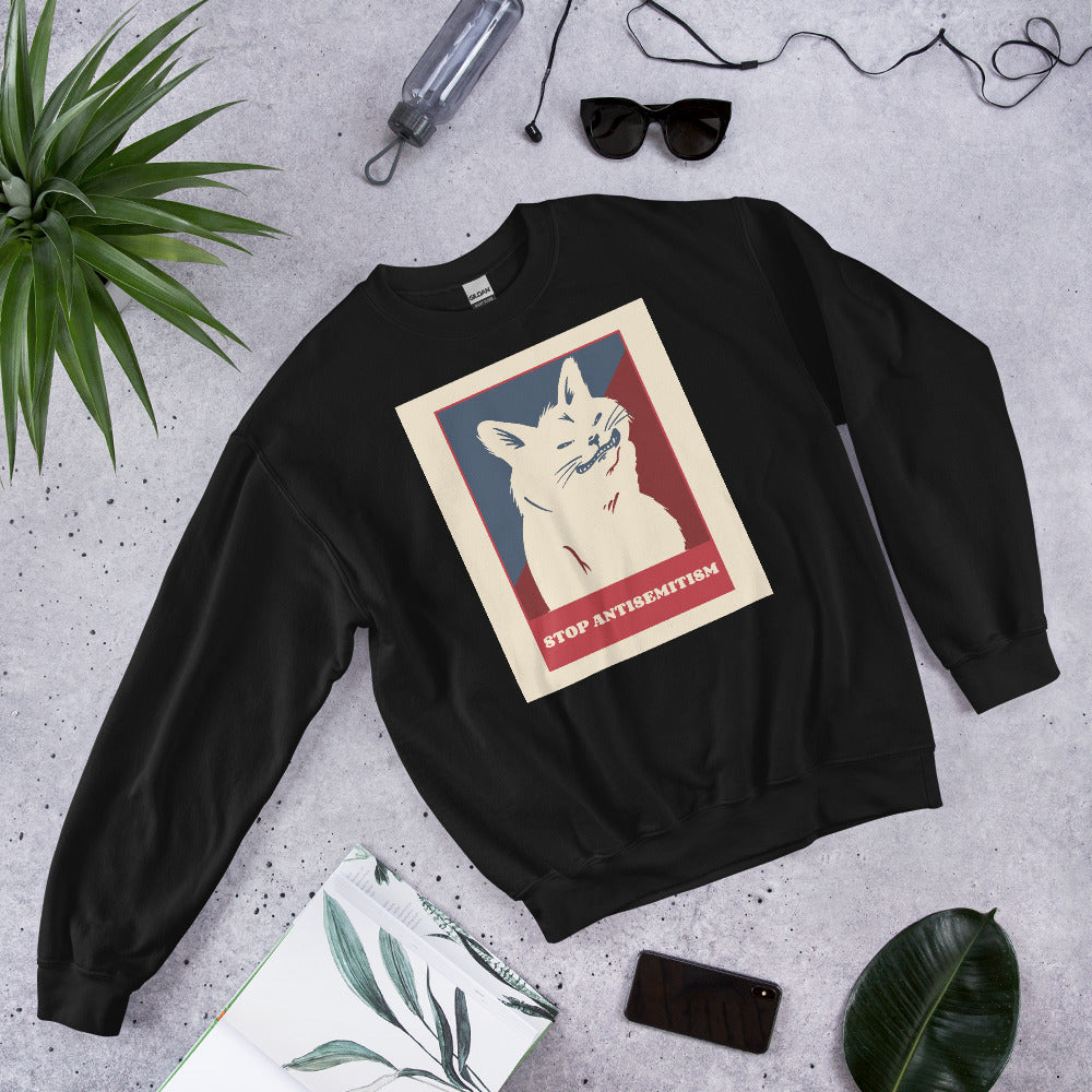Funny Cat Story | Antisemitism | Unisex Sweatshirt Jouparty