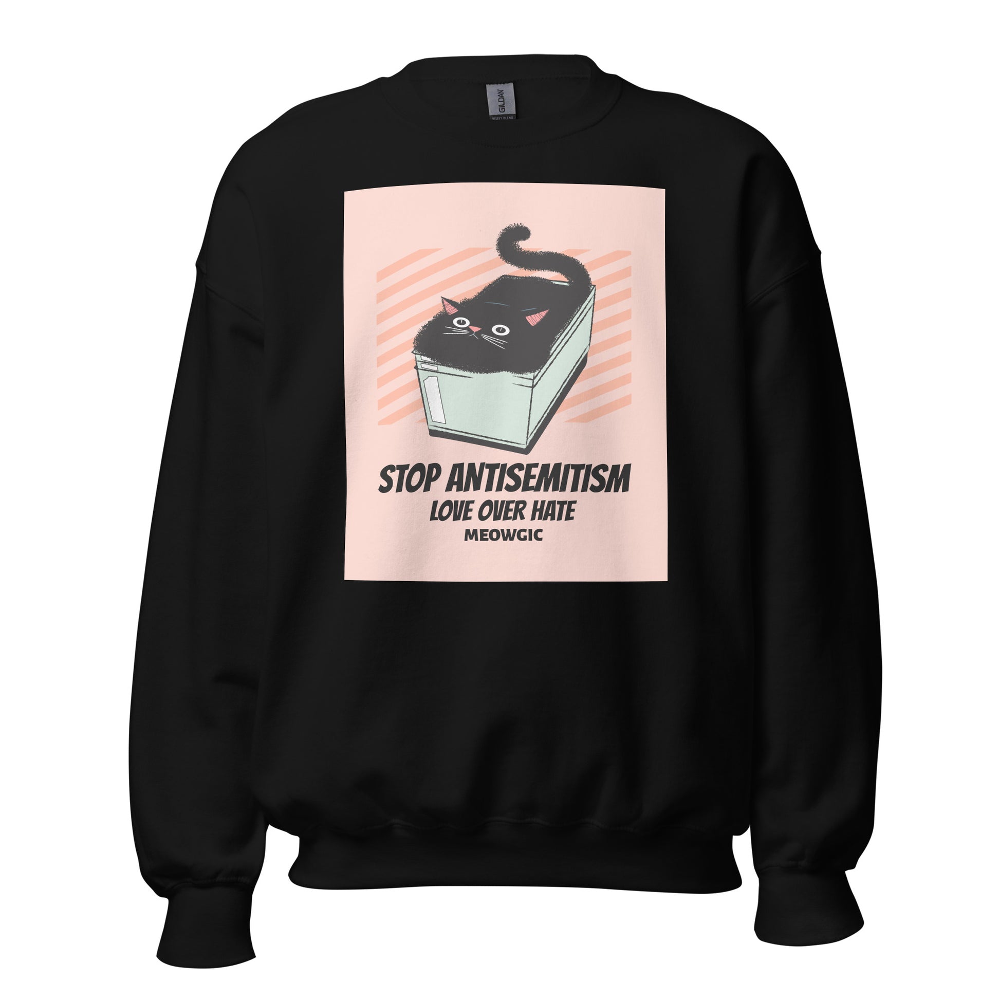Funny Cat Story | Antisemitism | Unisex Sweatshirt Jouparty