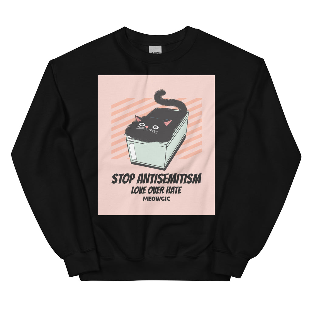 Funny Cat Story | Antisemitism | Unisex Sweatshirt Jouparty