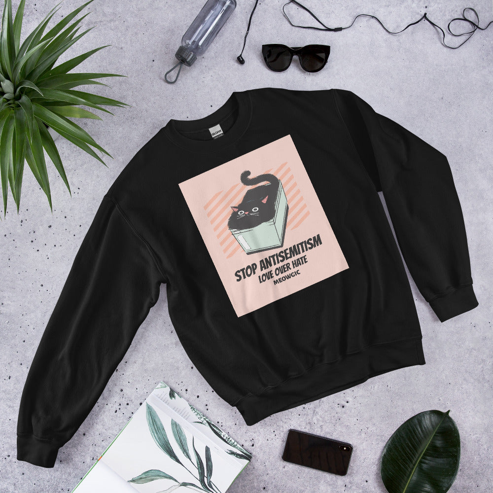 Funny Cat Story | Antisemitism | Unisex Sweatshirt Jouparty