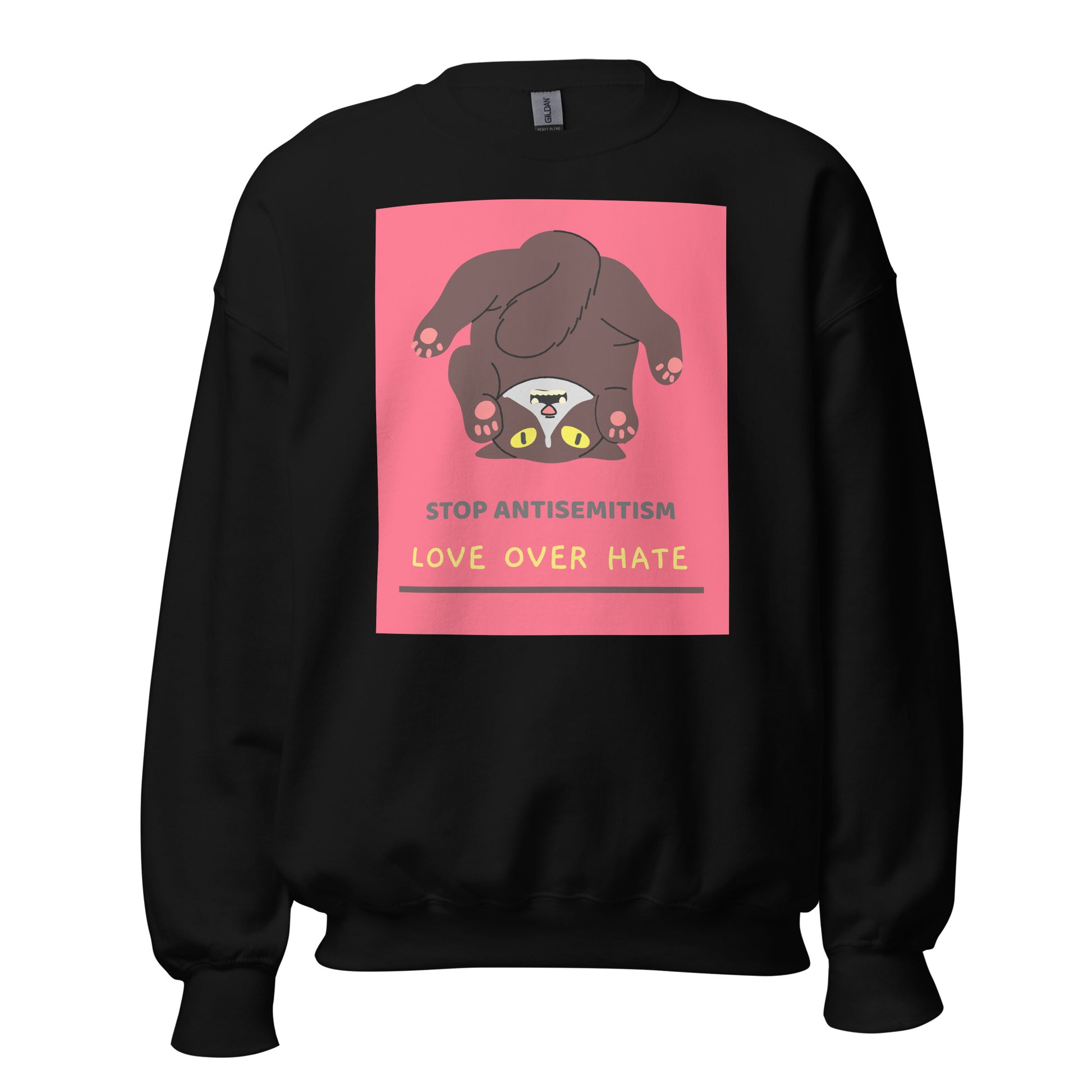 Funny Cat Story | Antisemitism | Unisex Sweatshirt Jouparty
