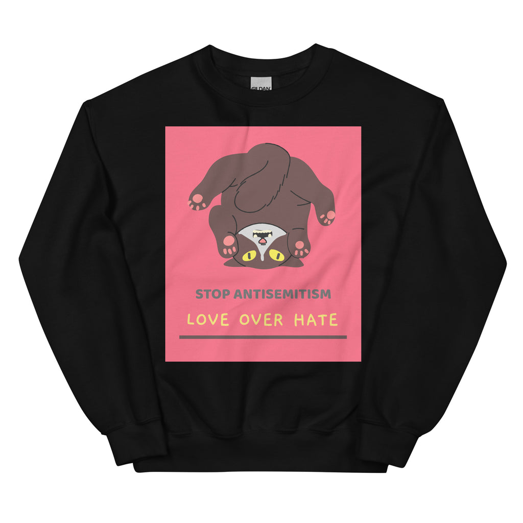 Funny Cat Story | Antisemitism | Unisex Sweatshirt Jouparty