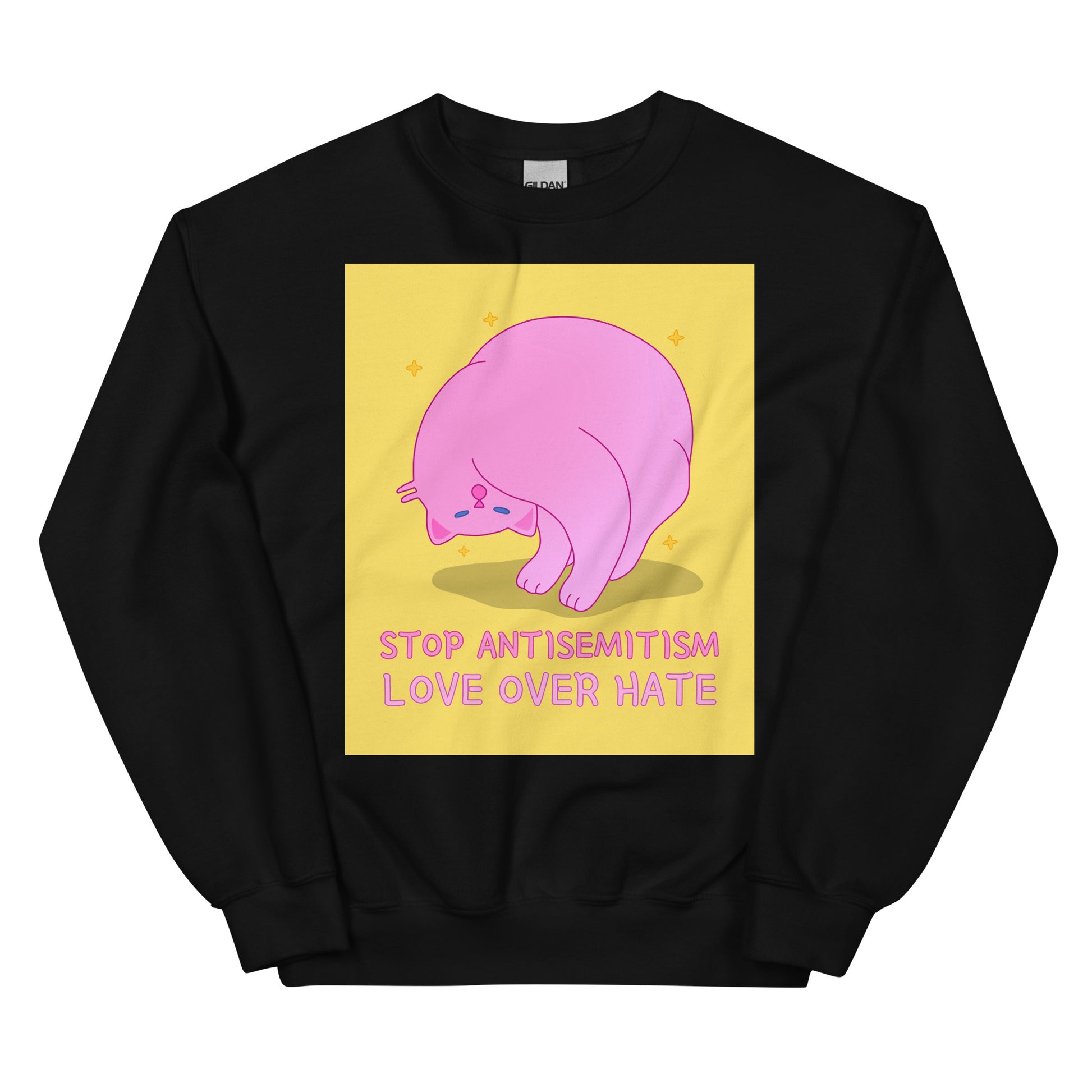 Funny Cat Story | Antisemitism | Unisex Sweatshirt Jouparty