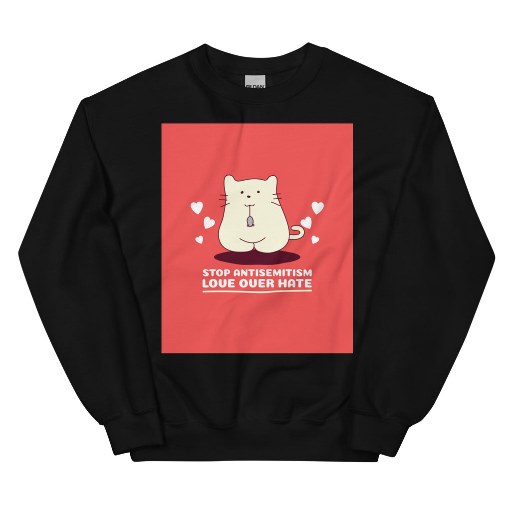 Funny Cat Story | Antisemitism | Unisex Sweatshirt Jouparty