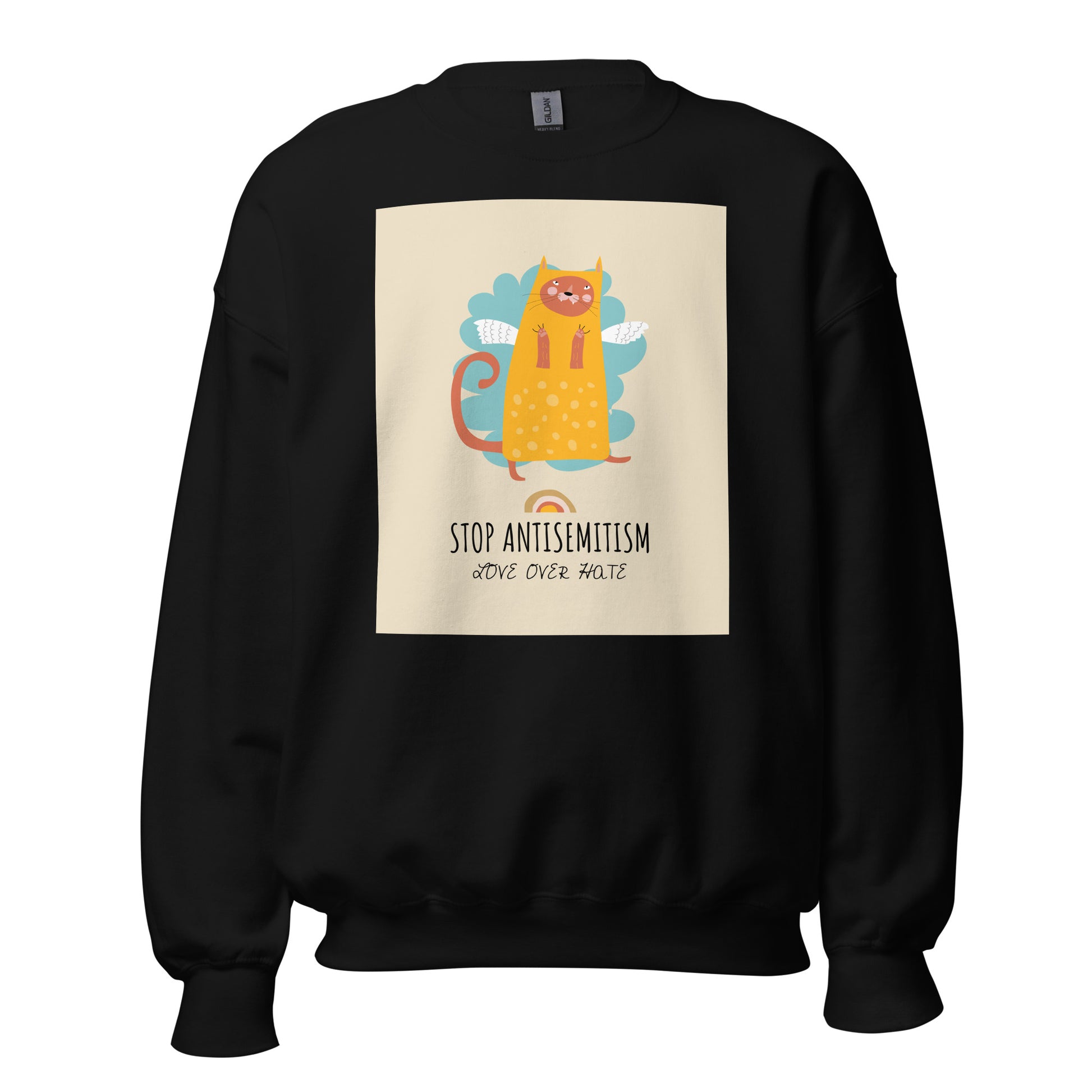 Funny Cat Story | Antisemitism | Unisex Sweatshirt Jouparty