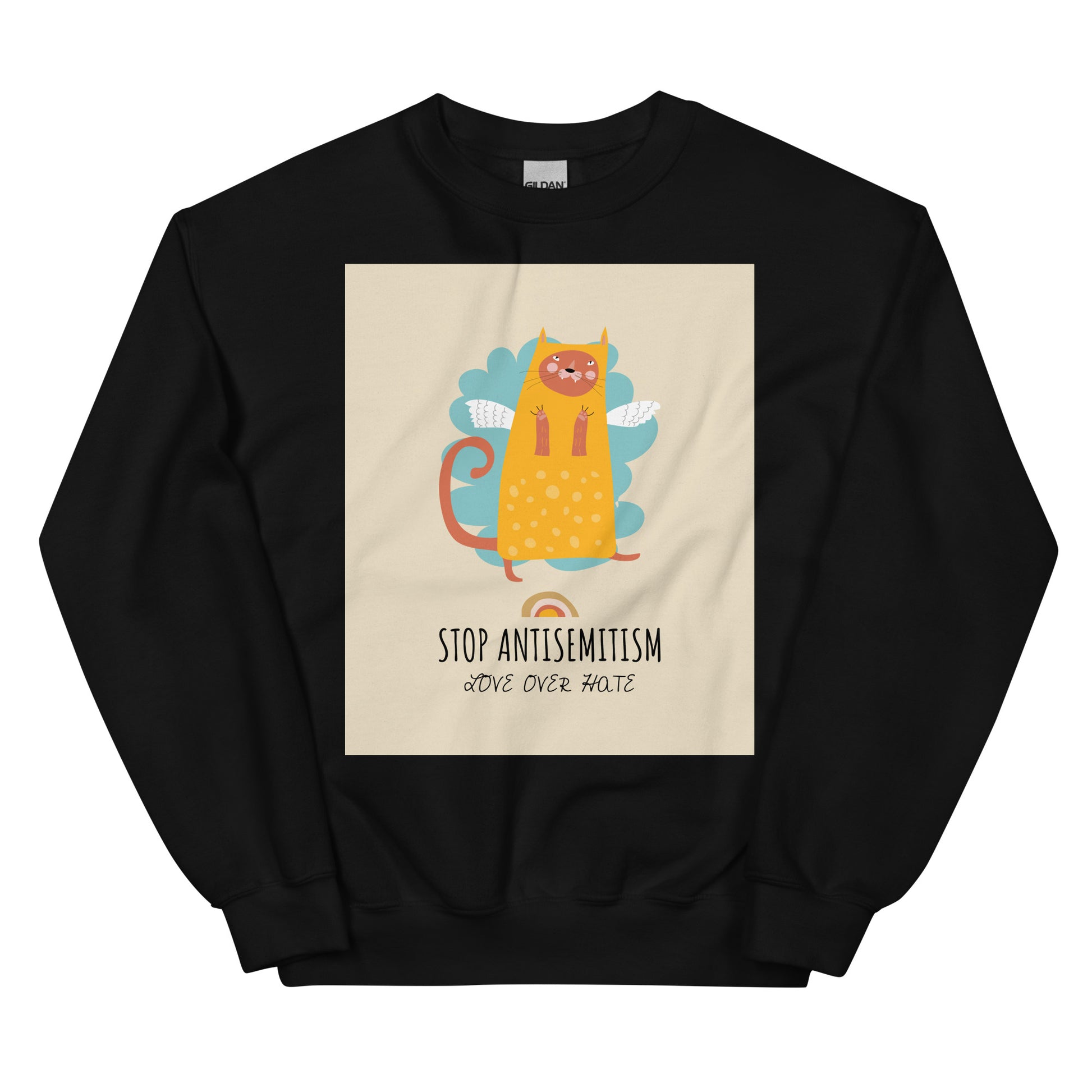 Funny Cat Story | Antisemitism | Unisex Sweatshirt Jouparty