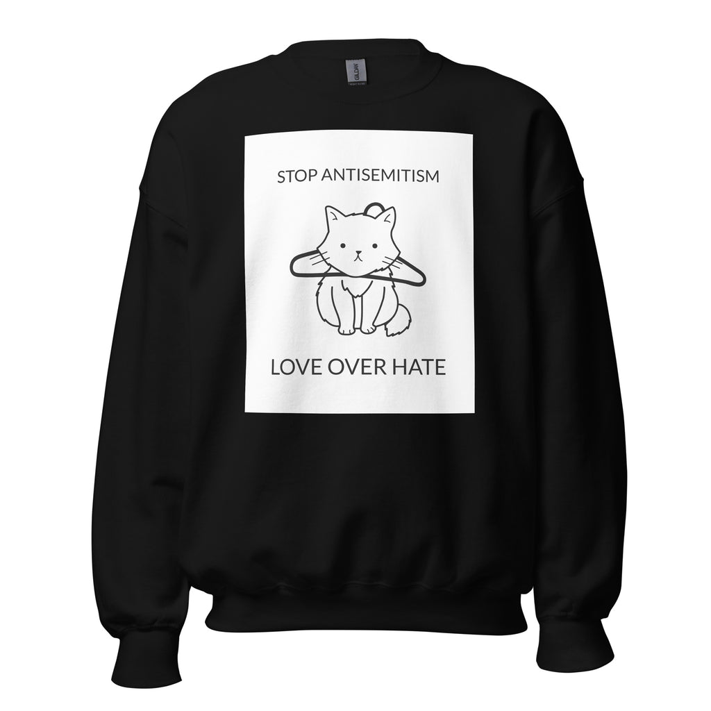 Funny Cat Story | Antisemitism | Unisex Sweatshirt Jouparty