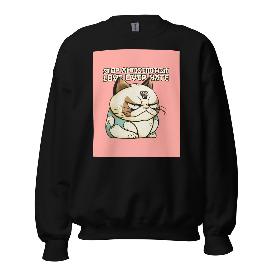 Funny Cat Story | Antisemitism | Unisex Sweatshirt Jouparty