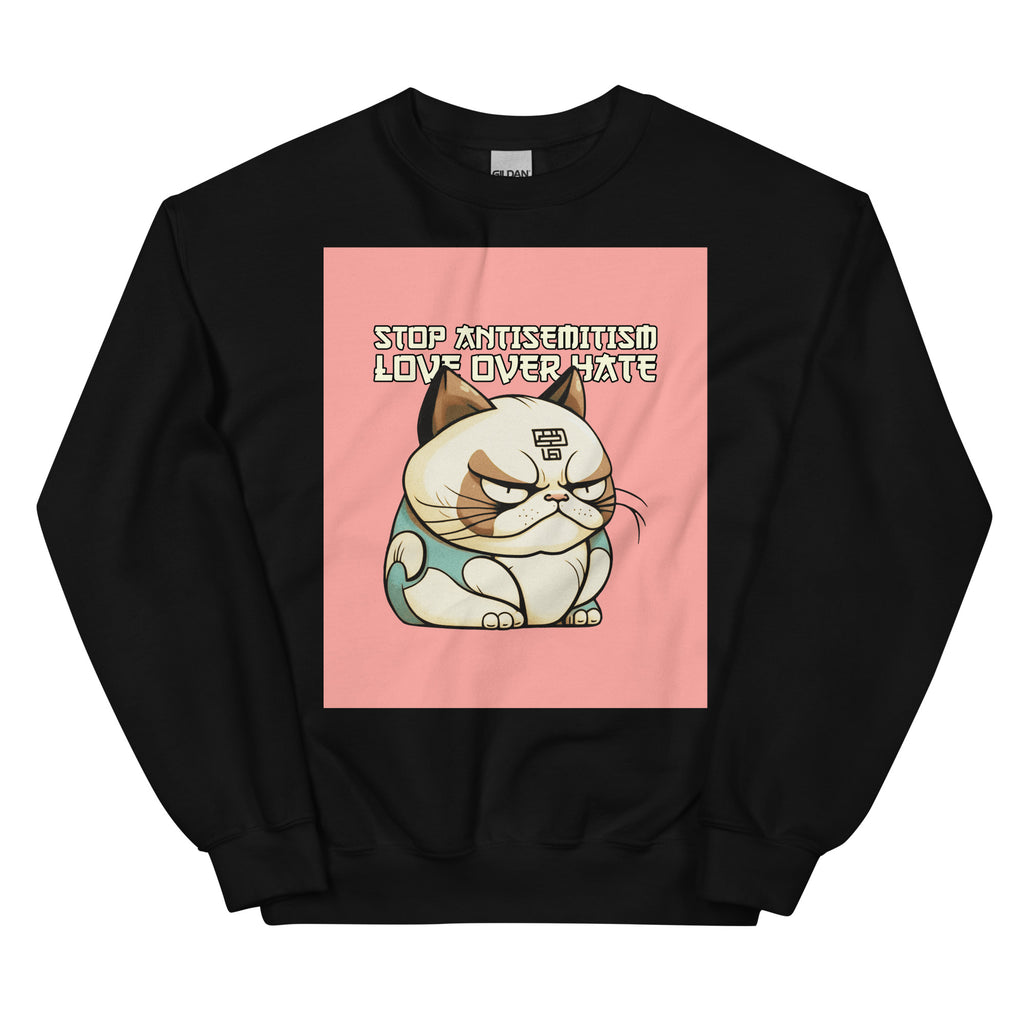 Funny Cat Story | Antisemitism | Unisex Sweatshirt Jouparty