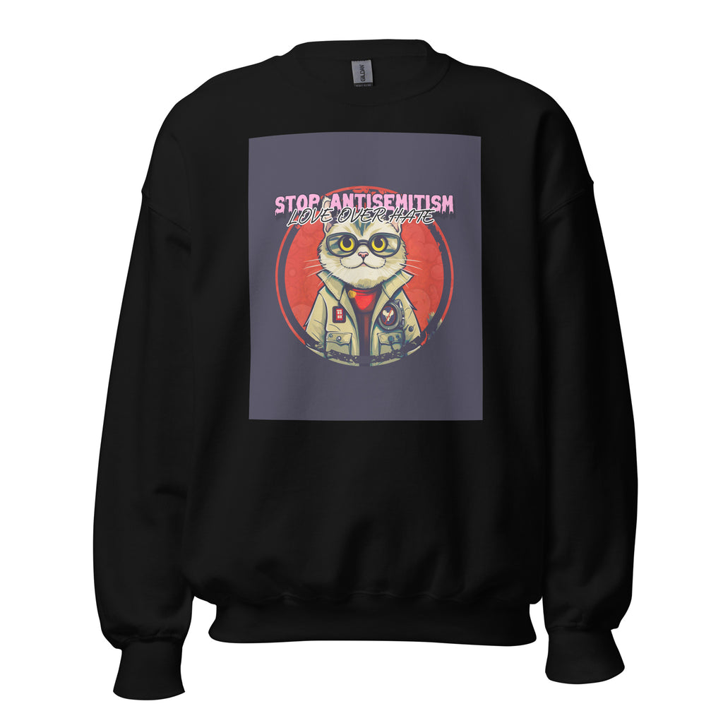 Funny Cat Story | Antisemitism | Unisex Sweatshirt Jouparty