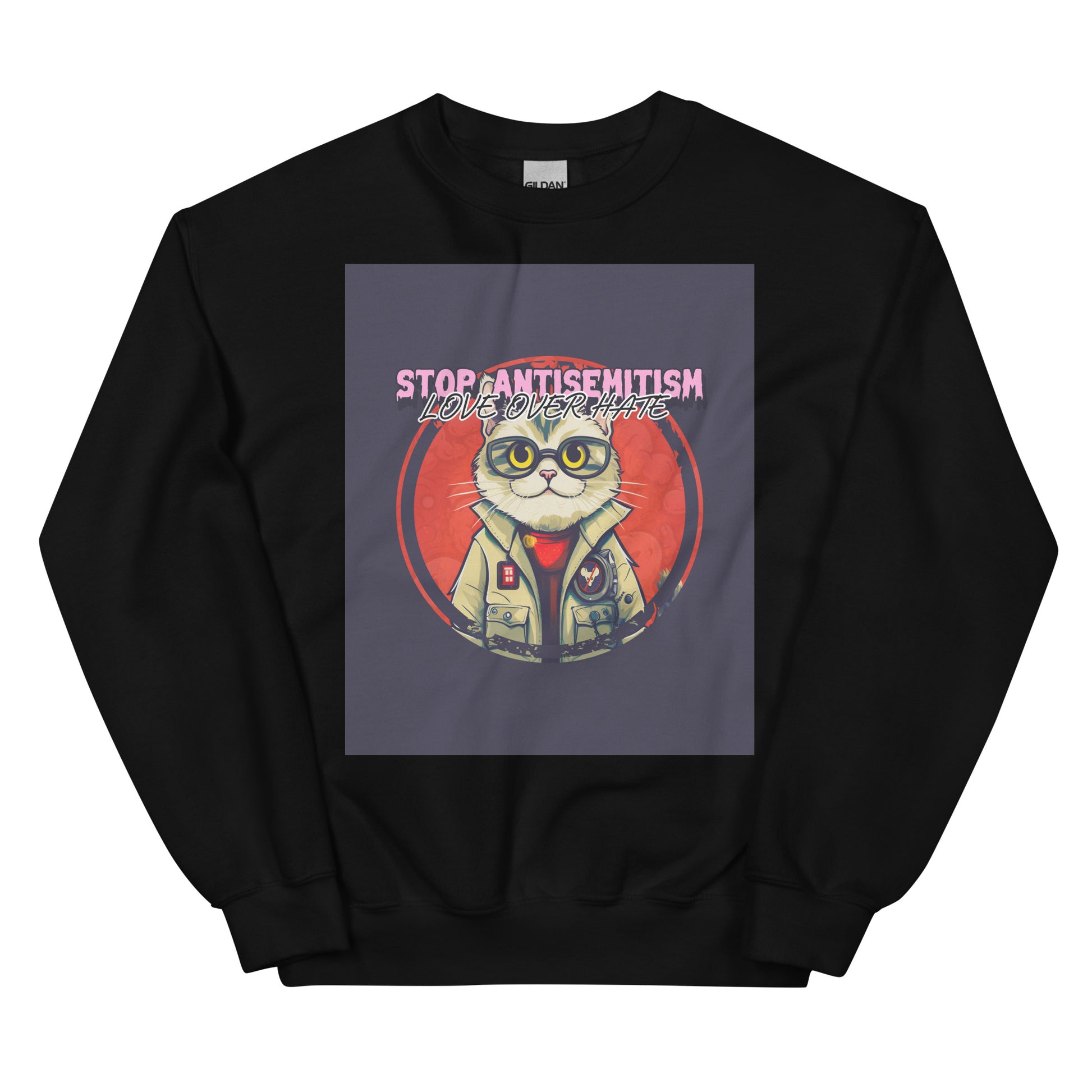 Funny Cat Story | Antisemitism | Unisex Sweatshirt Jouparty