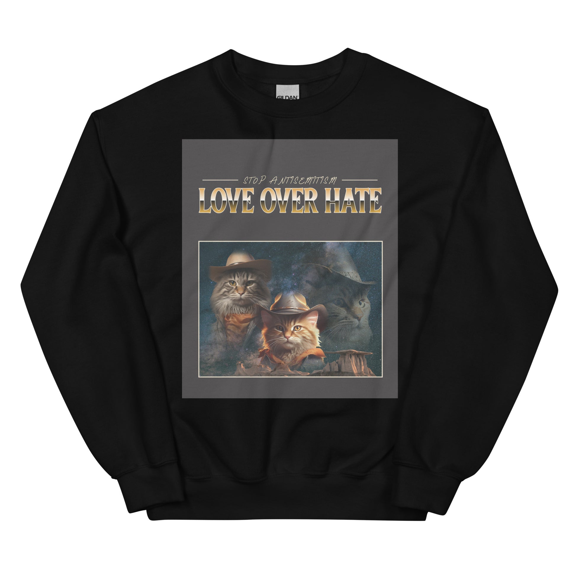 Funny Cat Story | Antisemitism | Unisex Sweatshirt