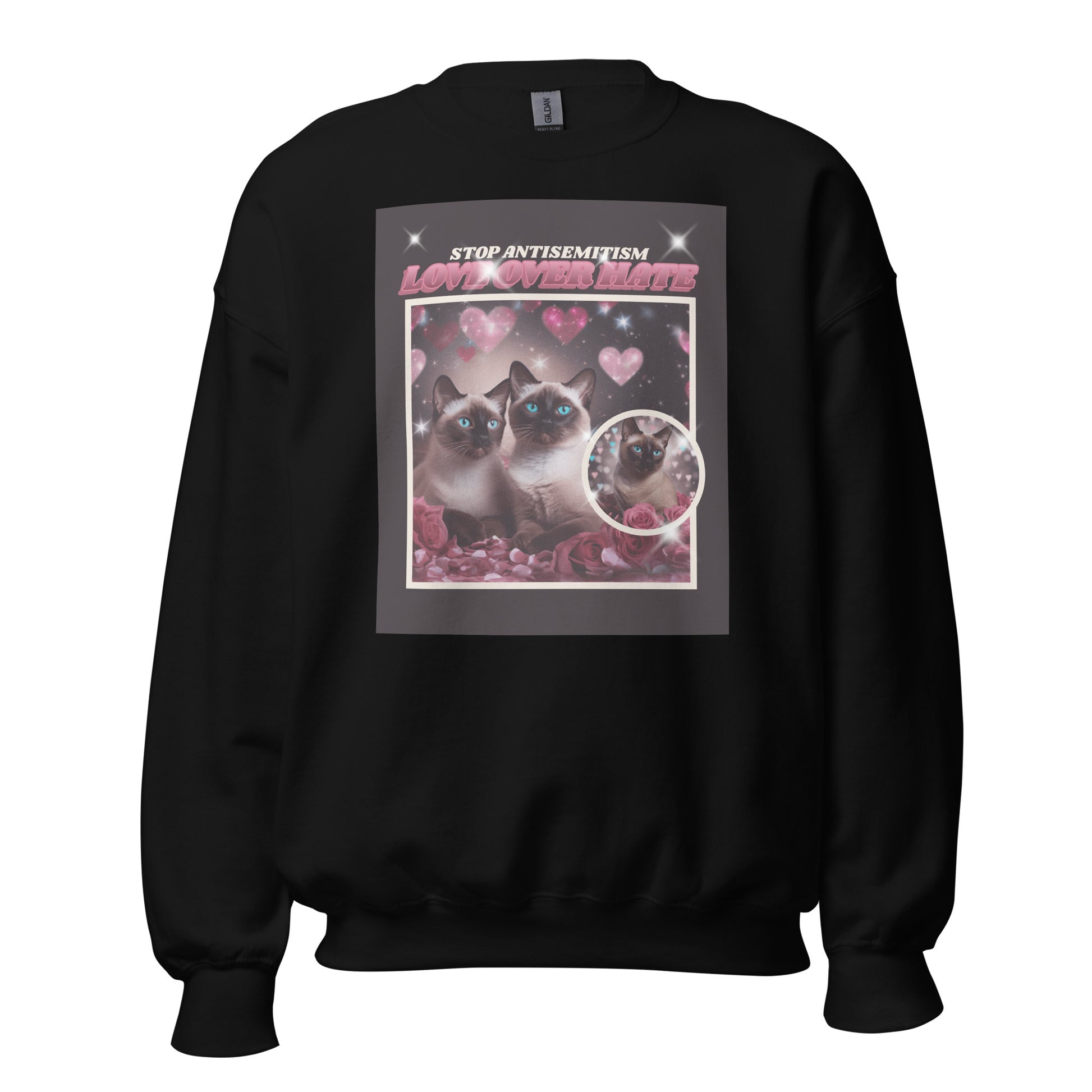 Funny Cat Story | Antisemitism | Unisex Sweatshirt Jouparty