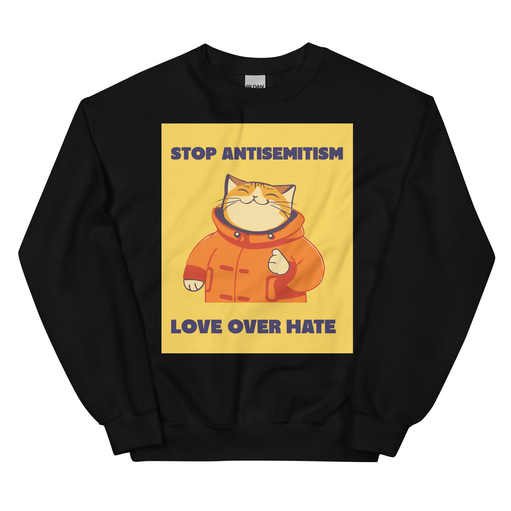 Funny Cat Story | Antisemitism | Unisex Sweatshirt Jouparty