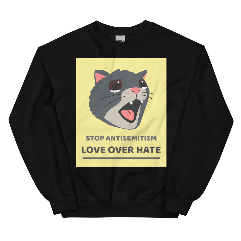 Funny Cat Story | Antisemitism | Unisex Sweatshirt Jouparty