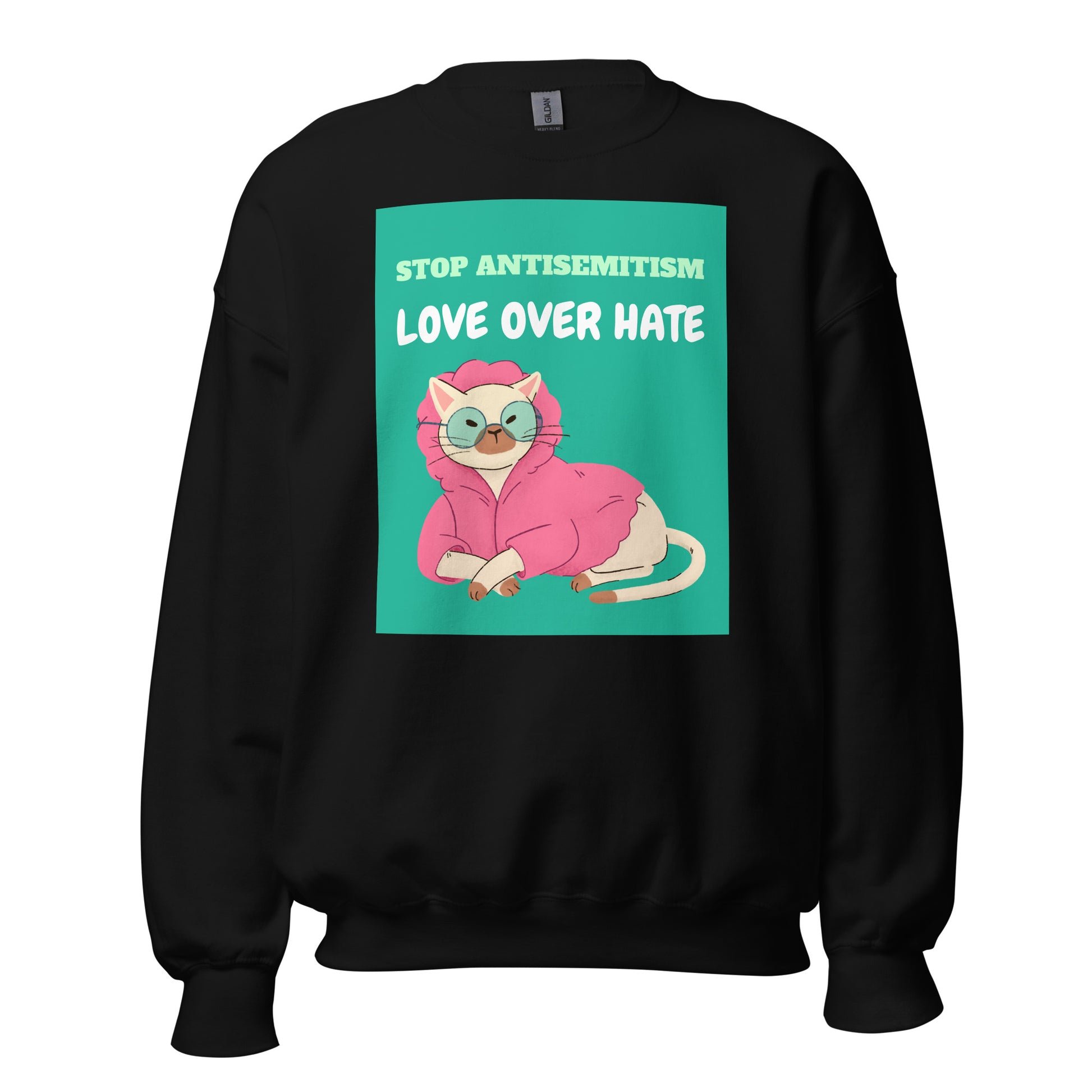 Funny Cat Story | Antisemitism | Unisex Sweatshirt Jouparty