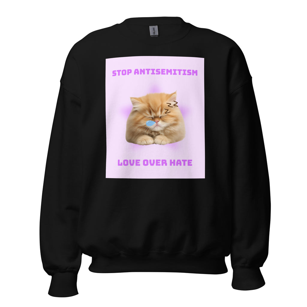 Funny Cat Story | Antisemitism | Unisex Sweatshirt Jouparty