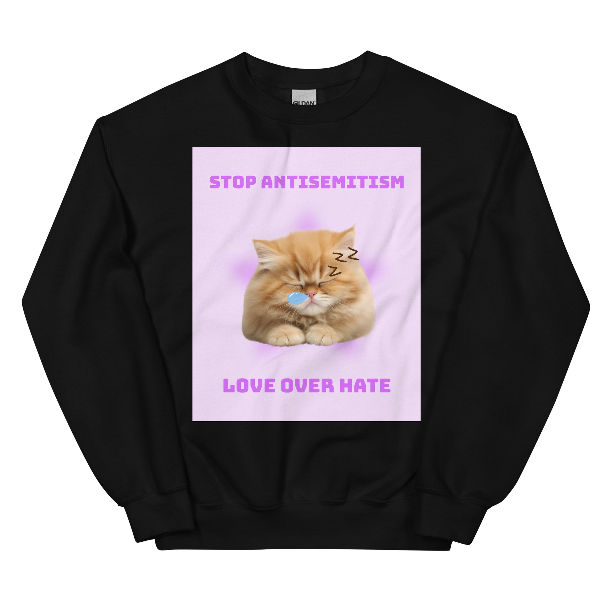 Funny Cat Story | Antisemitism | Unisex Sweatshirt Jouparty