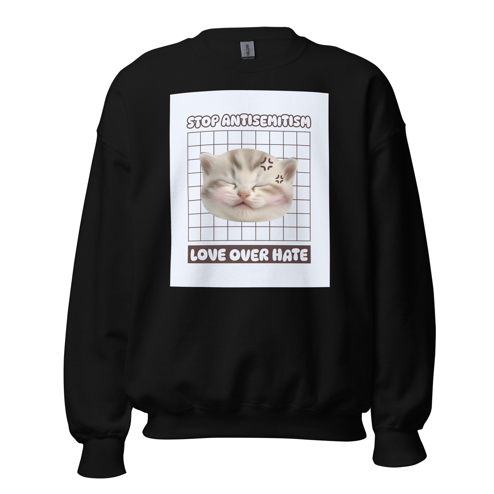 Funny Cat Story | Antisemitism | Unisex Sweatshirt Jouparty