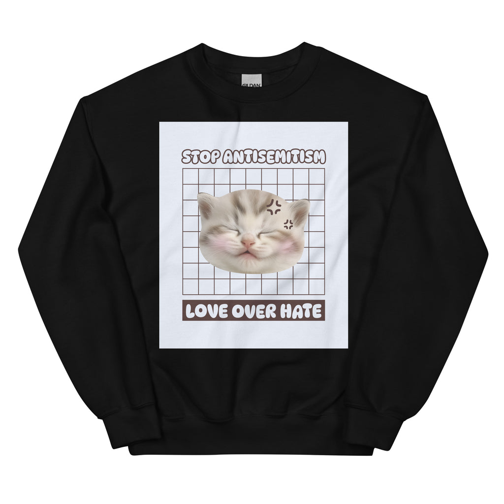 Funny Cat Story | Antisemitism | Unisex Sweatshirt Jouparty