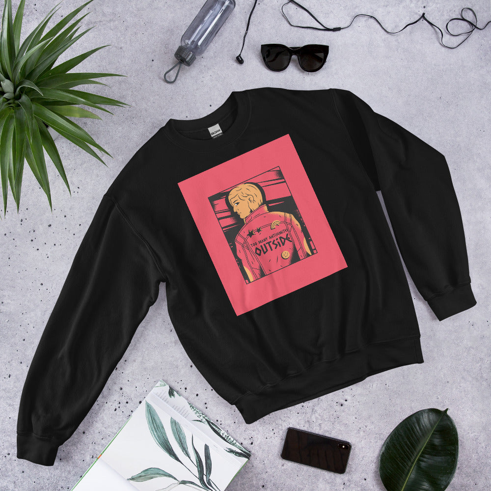 Too Many Antisemites Outside | Unisex Sweatshirt Jouparty
