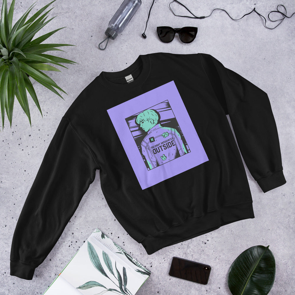 Too Many Antisemites Outside | Unisex Sweatshirt Jouparty
