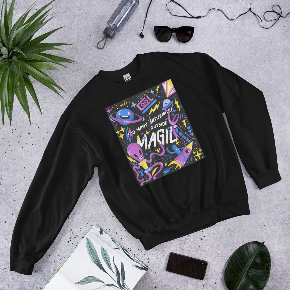 Too Many Antisemites Outside | Unisex Sweatshirt Jouparty