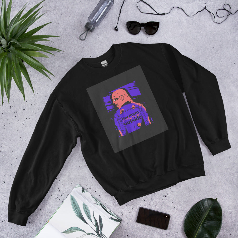 Too Many Antisemites Outside | Unisex Sweatshirt Jouparty