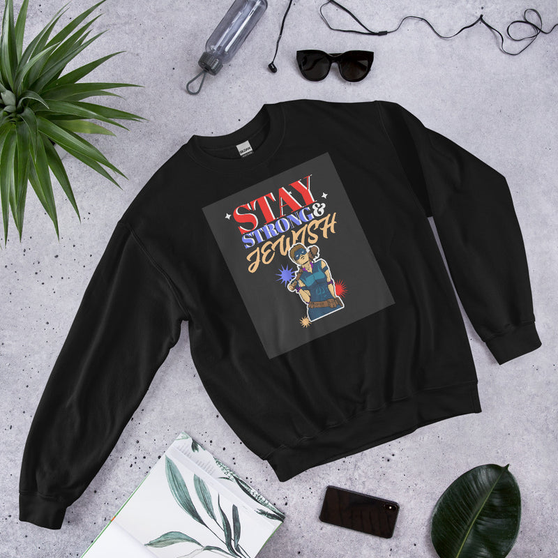 Stay Strong & Jewish | Unisex Sweatshirt