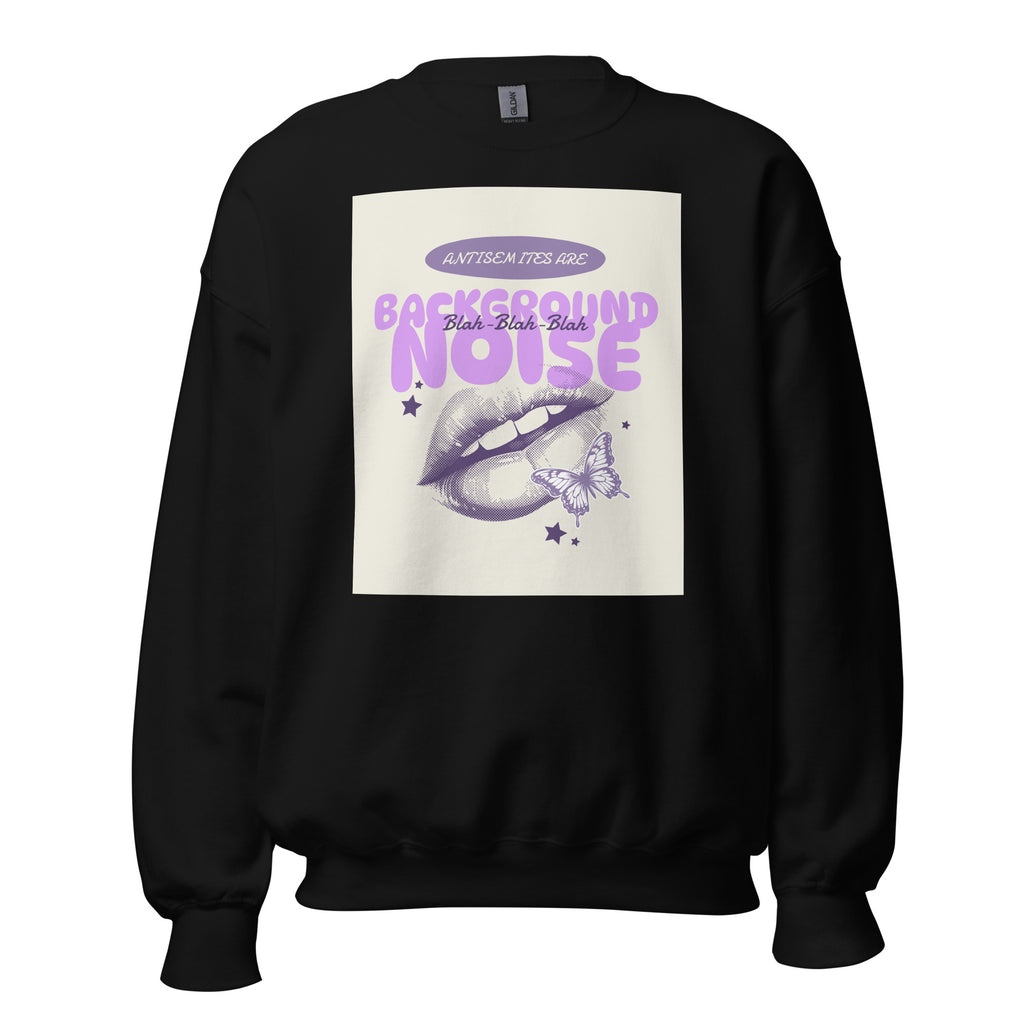 Purple Glam Story | Antisemitism | Unisex Sweatshirt Jouparty